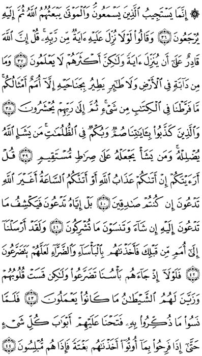 صفحة المصحف 132