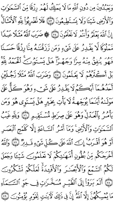صفحة المصحف 275