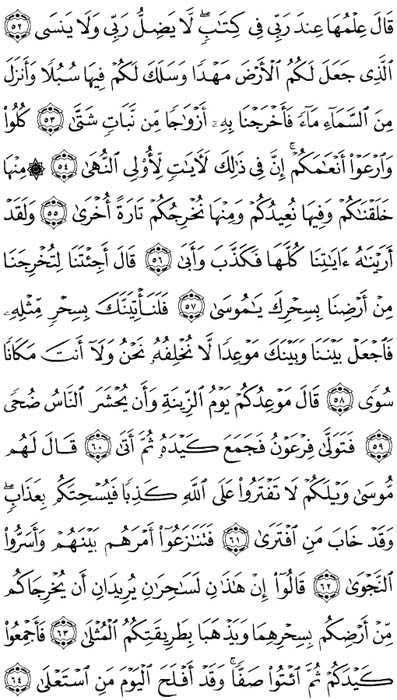 صفحة المصحف 315