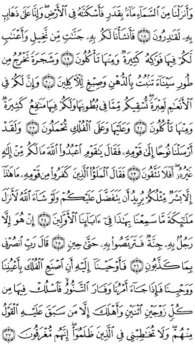 صفحة المصحف 343